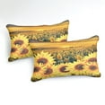 thumbnail image 6 of Move Over Sunflowers Duvet Cover Set Twin Flowers Bedding Sets Sunflower Fields Pattern Microfiber Duvet Cover No Filling, 6 of 6