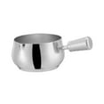 thumbnail image 3 of Cuenco para condimentos, plato para sopa de senderismo con mango ergonómico, plato redondo para condimentos, tazón para de acero inoxidable de Plata, 3 of 8