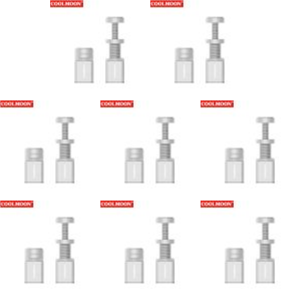 Soporte de Tarjeta Gráfica para Chasis ATX/M-ATX/ITX (28 a 50mm) Plata