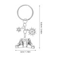 thumbnail image 2 of FESTFENDS 4Ud Llavero Plateado De Accesorio Para Con Detallado, 2 of 8