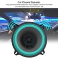 thumbnail image 4 of 6.5 Inch Coaxial Car Speaker, 2 Way Car Audio Speaker with 90dB Sensitivity and High Temperature Proof Magnet for Easy Installation in Most Automobiles, 4 of 7