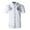 White, variant on Men's Western Cowboy Shirts Short Sleeve Slim Fit Lightweight Breathable Casual Button Down Shirts Embellished Shirts