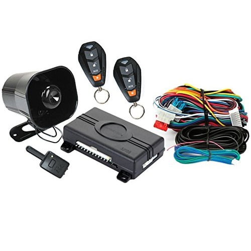 Viper 350 PLUS 3105V Entry Level 1-Way Car Security System Alarm Keyless  Entry