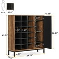 thumbnail image 6 of Tribesigns 6-Tier Shoe Storage Cabinet with Adjustable Shelves & 23 Cubbies, 6 of 6