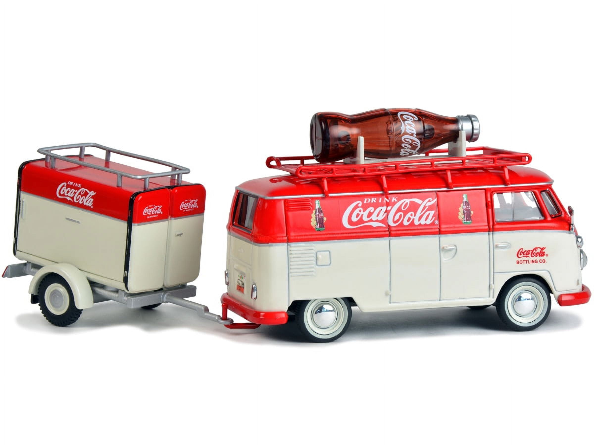 Coca-Cola 1/72 Scale VW Diecast Cars 3 Pack: Samba Bus Coca-Cola 1/72 Scale VW Diecast Cars 3 Pack: Samba Bus