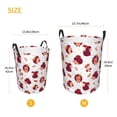thumbnail image 3 of Fotbe Cartoon Hedgehogs Cesto de Ropa con Asas, Cesto Impermeable de Gran Capacidad, Bolsa de Lavado para Dormitorio, Cesto de Ropa con Ruedas y Asas-Medium, 3 of 6