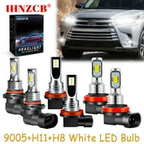 IHNZCB for Toyota Highlander 2011-2019 Led Headlights Bulb High Low Beam Fog Light,9005 H11 H8,YHB,Y01