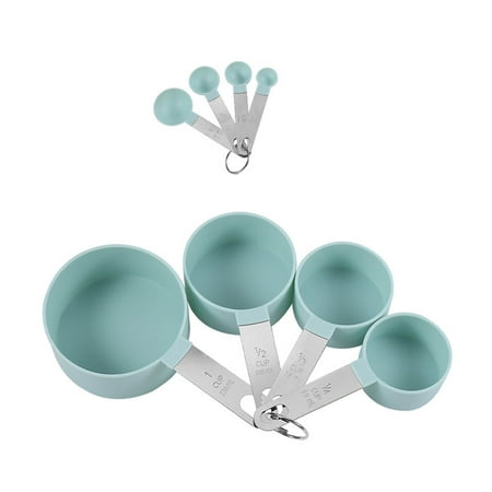 

2 Sets Nesting Kitchen Measuring Practical Baking Tools Dry Measuring Cups