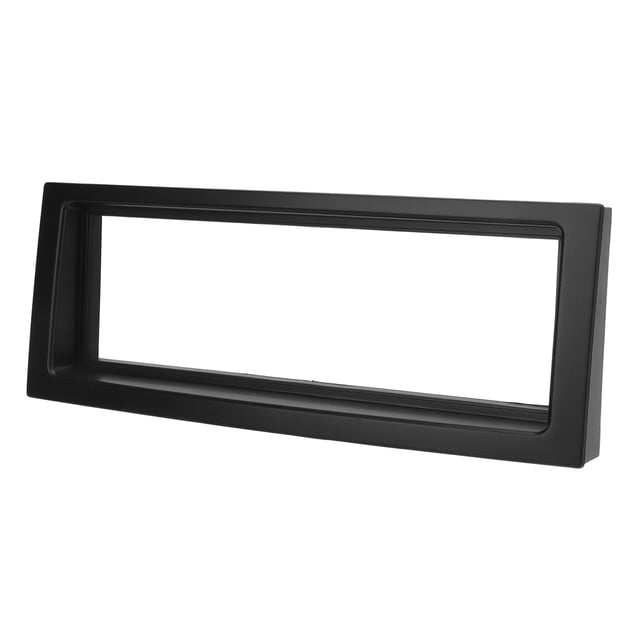 Fascia de montaje de tablero, BOROCO Fascia de montaje de radio estéreo Marco de reproductor de doble DIN Reemplazo negro para C5 2004‑2008