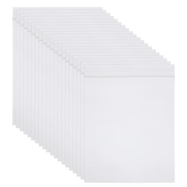 Uxcell 200Pcs Bolsas de Plástico Transparentes 4" x 3" Bolsas con Cierre Resellable 2.4mil Bolsas de Polietileno Reclosables para Pequeñas Empresas