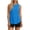 Blue, variant on UPF 50+ Sun Protection Tank Tops for Women Sleeveless Activewear Tops Breathable Moisture Wicking Workout Yoga Casual Comfy Crew Neck High Low Hem, Gray M