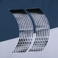 thumbnail image 6 of 2 Pack Reflective Motorcycle Rim Tape Stickers, PVC Material, Easy to Apply Wheel Rim Decals for Bikes, 6 of 8