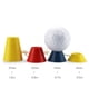 thumbnail image 5 of Advancent Juego de 4 unidades de soporte para tees de bolas de goma, estante para pelotas de golf, soporte de entrenamiento de 4 alturas, Golf, 5 of 6