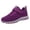 Purple, variant on XIMIN Men Running Shoes - Breathable Mesh Casual Sneakers, Adjustable Athletic Walking Gym Tennis Shoes for Daily Wear
