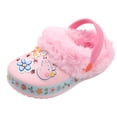 thumbnail image 3 of Peppa Pig Girls Flowers Fur Lined Clogs, 3 of 5