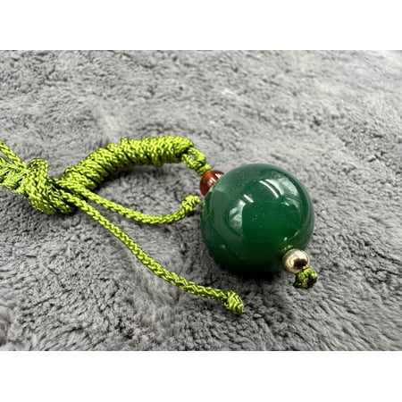 kiki home Genuine Natural Jade Gemstone Jewelry Red Green chalcedony necklace