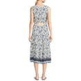 thumbnail image 2 of Beach Lunch Lounge Women's Peonia Sleeveless Back Cutout Maxi Dress, 2 of 5