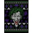 thumbnail image 2 of Men's Batman Joker Sweater  Graphic Tee Black Medium, 2 of 5