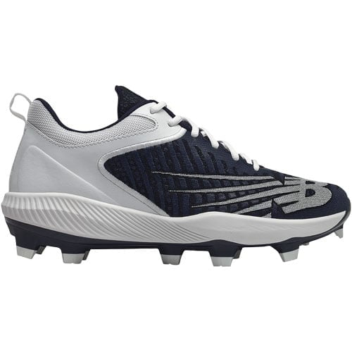 New Balance Men's Fuel Cell 4040V6 Low Molded Baseball Cleats Navy/White D 14