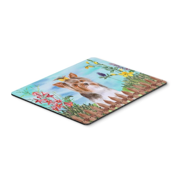 Carolines Treasures CK1285MP Yorkshire Terrier No 2 Spring Mouse Pad, Hot Pad or Trivet