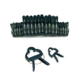 thumbnail image 2 of 20pcs Garden Plant Support Clips for Trellis Twine Greenhouse Tomato Veggie Garden Plant Clip Supplies, 2 of 9