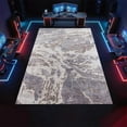 thumbnail image 4 of Vintage Purple Gray Rug 4x5 Area Rugs Abstract Grunge Print Rugs Soft Non Slip Washable Non Shedding Indoor Carpet for Living Room Bedroom Home Entrance Foyer Decor, 4 of 7