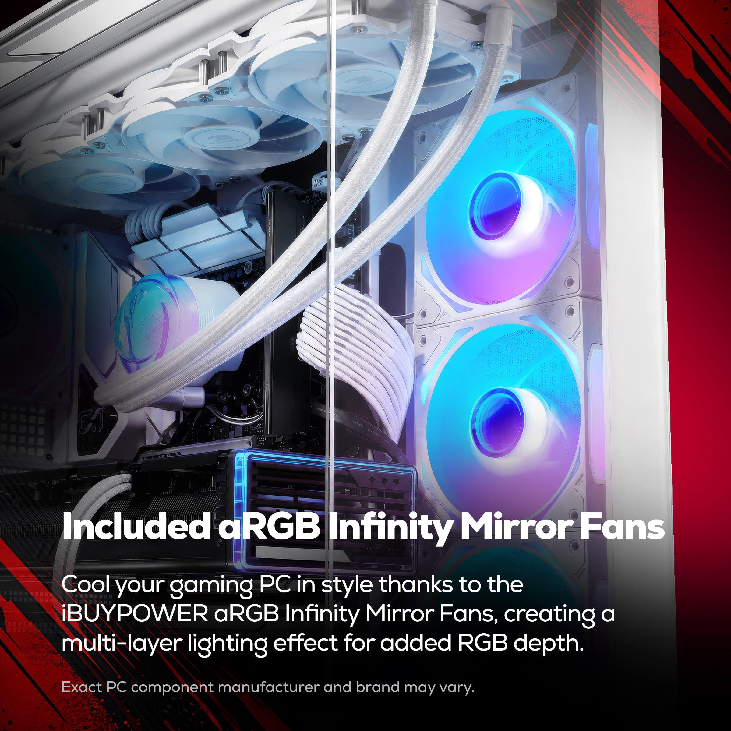 iBUYPOWER Element Pro Gaming Desktop PC - AMD Ryzen 7 7800X3D, RTX 5070, 16GB DDR5, 1TB NVMe