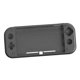 thumbnail image 2 of Funda Protectora para Switch Lite Protección deslizante rrayas - Gris Soledad Funda protectora de silicona, 2 of 7