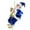 Blue, variant on Yucurem Christmas Santa Claus Musical Climbing Rope, Funny Plush Electric Santa Claus Climbing Rope Figure for Tree, Window, Wall, Home Decor (Red)