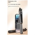 thumbnail image 3 of Trípode Extensible para Teléfono, Selfie con Luz de Relleno y Control Remoto Inalámbrico Bluetooth Desmontable para Smartphone., 3 of 5