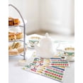 thumbnail image 4 of Happy Birthday Kitchen Dish Towels for Drying Dishes Set of 2, Colorful Star Funny Celebration Waffle Weave Microfiber Hand Tea Bathroom Towels Quick Dry & Absorbent Towel 12x12, 4 of 7