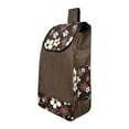 thumbnail image 1 of Minnieouse Bolsa de repuesto resistente para carrito de compras, experiencia de compra, bolsa de compras de tela Oxford duradera Envolturas para manijas de equipaje café, 1 of 6