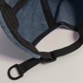thumbnail image 4 of Hsqqdc 1pc Navy Blue Cotton Rolled Cuff Docker Cap Unisex Brimless Cat Ear Hat for Daily Casual Wear, 4 of 7