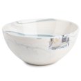 thumbnail image 2 of Thyme & Table Blue Marble Stoneware Large Round Bowl, 2 of 6