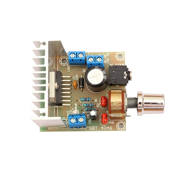 1pcs TDA7297 2 * 15W DC12V Low Noise Dual Channel Digital Stereo Power Board