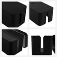 thumbnail image 2 of PowerKing Caja de Administraci&oacute;n de Cables, Colecci&oacute;n Caja Organizadora de Cables, Soporte de Cable de Cubierta El&eacute;ctrica,Organizador de Cables, Conjunto Negro de Tres, 2 of 9