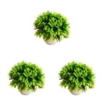 thumbnail image 2 of Bewildely ABS Fake Potting Reemplazo decorativo Simulación Vivid Portable Hogar Oficina Jardín Planta artificial Regalo Verde Type1 NO1, 2 of 6