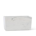 thumbnail image 1 of Planteur Rectangle Aspect Marbre, 1 of 1