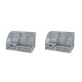 thumbnail image 3 of Organizador de escritorio sweethay Multi Grid Antideslizante Lavable Plata 2Conjunto, 3 of 6