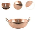 thumbnail image 6 of DOMELAY Copper Cookware Beautiful Shape Saucepan Copper Pot for Camping Home Parties 30cm, 6 of 9