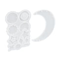 thumbnail image 1 of Wind Chimes Resin , Reusable Elastic Moon Silicone Epoxy  Keychain Earring Home Decoration, 1 of 8