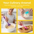 thumbnail image 5 of Unique Bargains 9Pcs Kitchen Spatula Set Heat-Resistant Cooking Utensils Colorful, 5 of 5