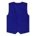thumbnail image 3 of Nyeemya Adult Volunteer Activity Vest Button Vest Waiter Work Wear Supermarket Uniform Blue XXL, 3 of 5