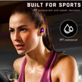 thumbnail image 6 of UrbanX Street Buds Plus For - True Wireless Earbuds w/Hands Free Controls (Wireless Charging Case Included) - Purple, 6 of 7