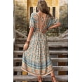 thumbnail image 5 of Bohemian High-Low Open Back Dress, 5 of 6