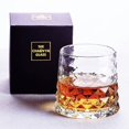 thumbnail image 1 of 1 Uds. Patrón de prisma, vaso de whisky de cristal antiguo trapezoidal, copa de whisky de monta?a Fuji, 1 of 2