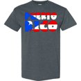thumbnail image 3 of Inktastic Puerto Rico Flag in Text T-Shirt, 3 of 5