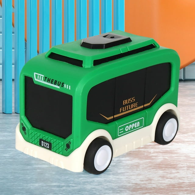 Children's Toy Simulation Bus Motorcycle Helicopter Model Car Inertiaing Car Children Toy Car