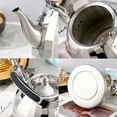 thumbnail image 3 of Tea Kettle with Infuser Stovetop, Kettle for Boiling Water Coffee or Milk, 304 Stainless Steel Teapot, 3 of 6