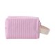 thumbnail image 1 of Ofertas Únicas 1 Pc Bolsa de Maquillaje de Muñeca Simple de Cuero PU Rosa, 1 of 1